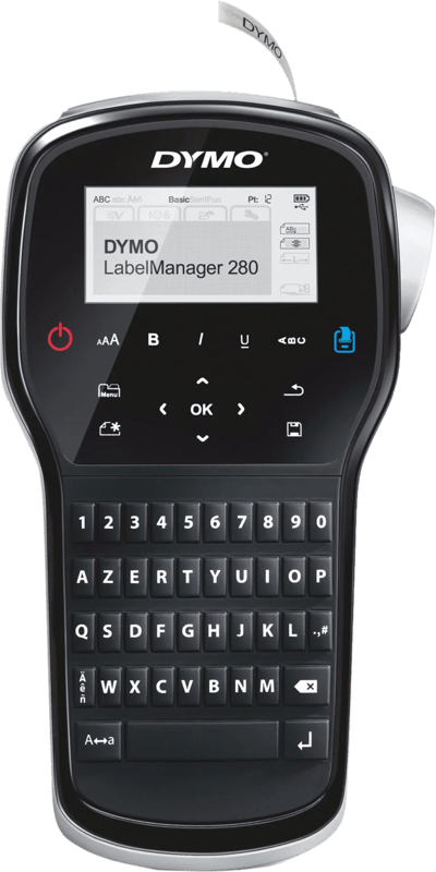 DYMO LabelManager 280 Labelmaker Azerty