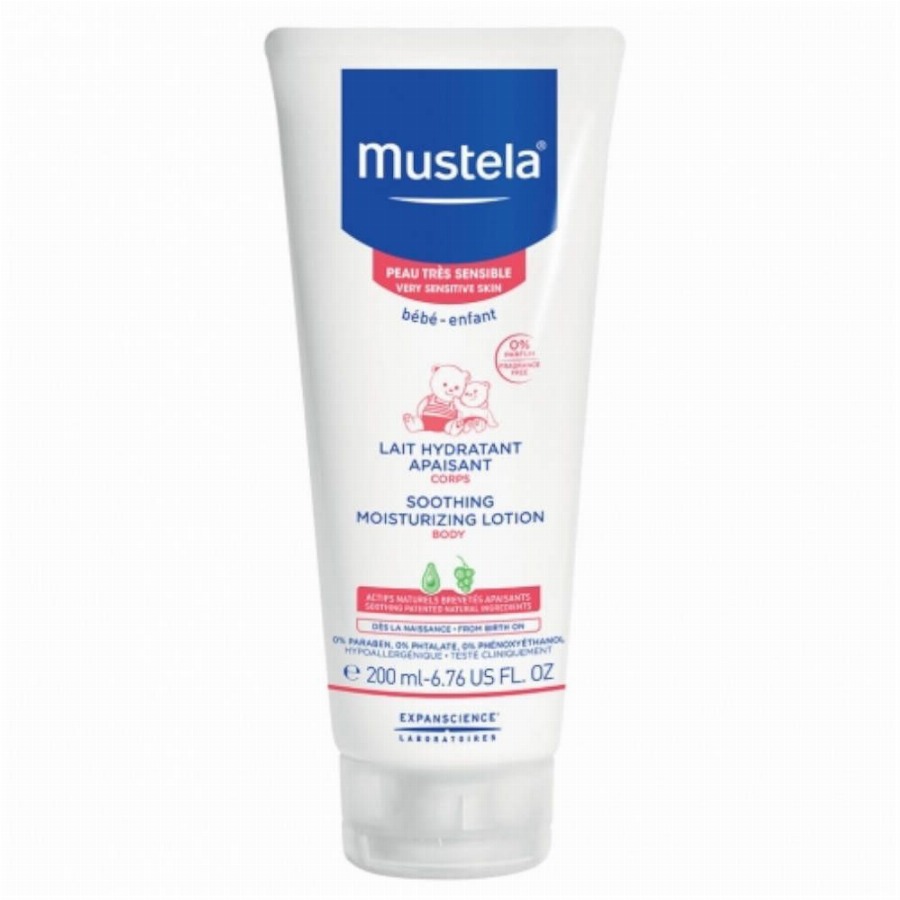 Mustela Verzachtende Hydraterende Melk zeer Gevoelige Huid 200