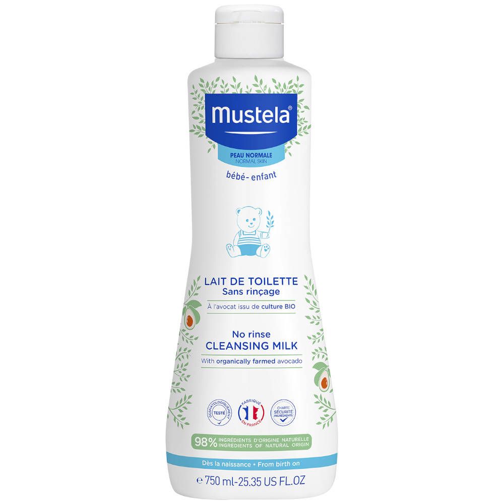 Mustela Toiletmelk zonder Spoelen 750 Melk