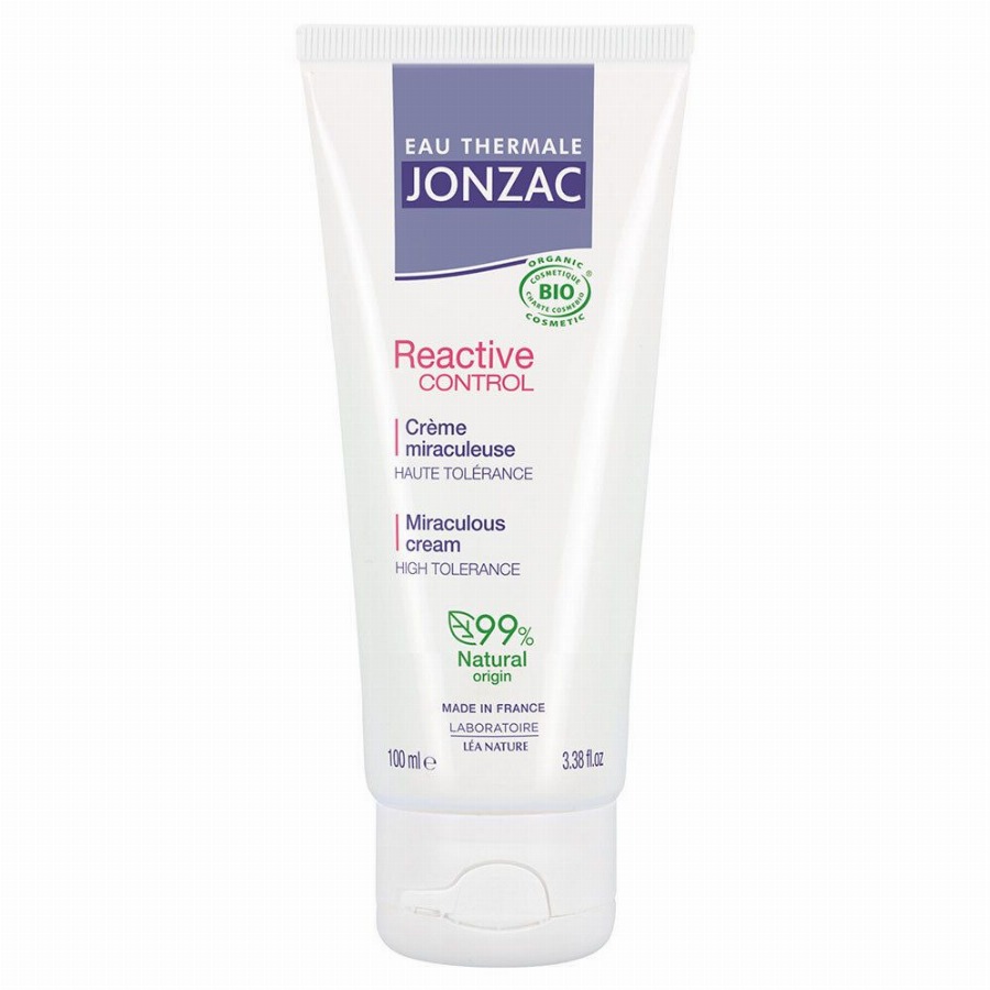 Jonzac REactive Control biologische wondercrème voor de intolerante huid 100 Huidcrème
