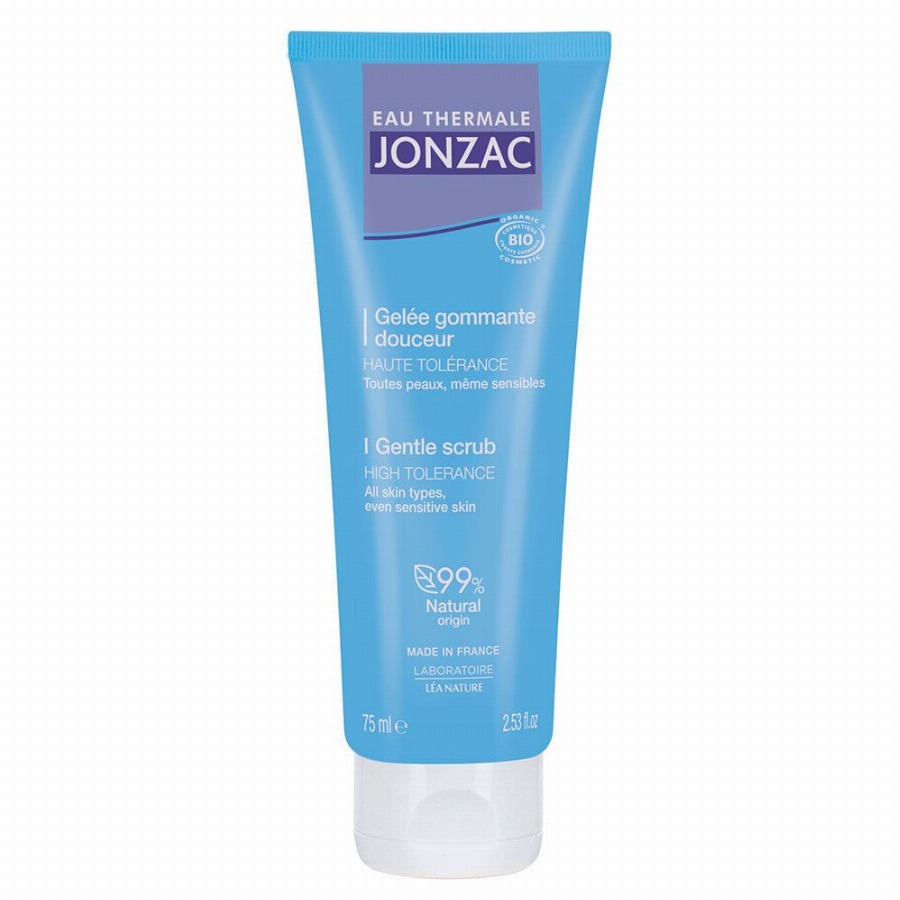 Jonzac Organic Gentle Exfoliating Gel Lichaamsscrub met hoge tolerantie 75 Crème