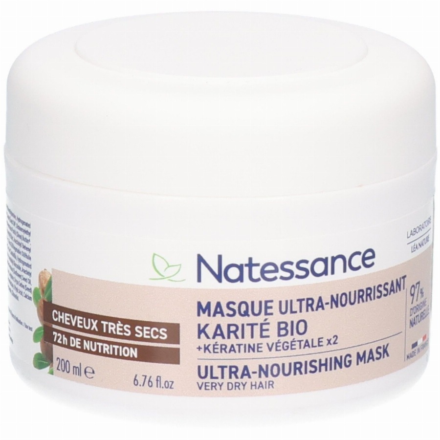 Natessance Ultra-voedend masker met biologische sheaboter 200 Masker