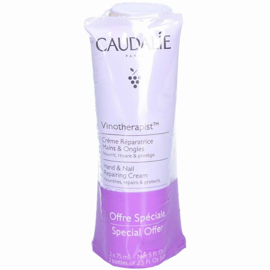 Caudalie Vinotherapist™ Herstellende Hand- & NagelcrèmeDuo Promo 2×75 Crème