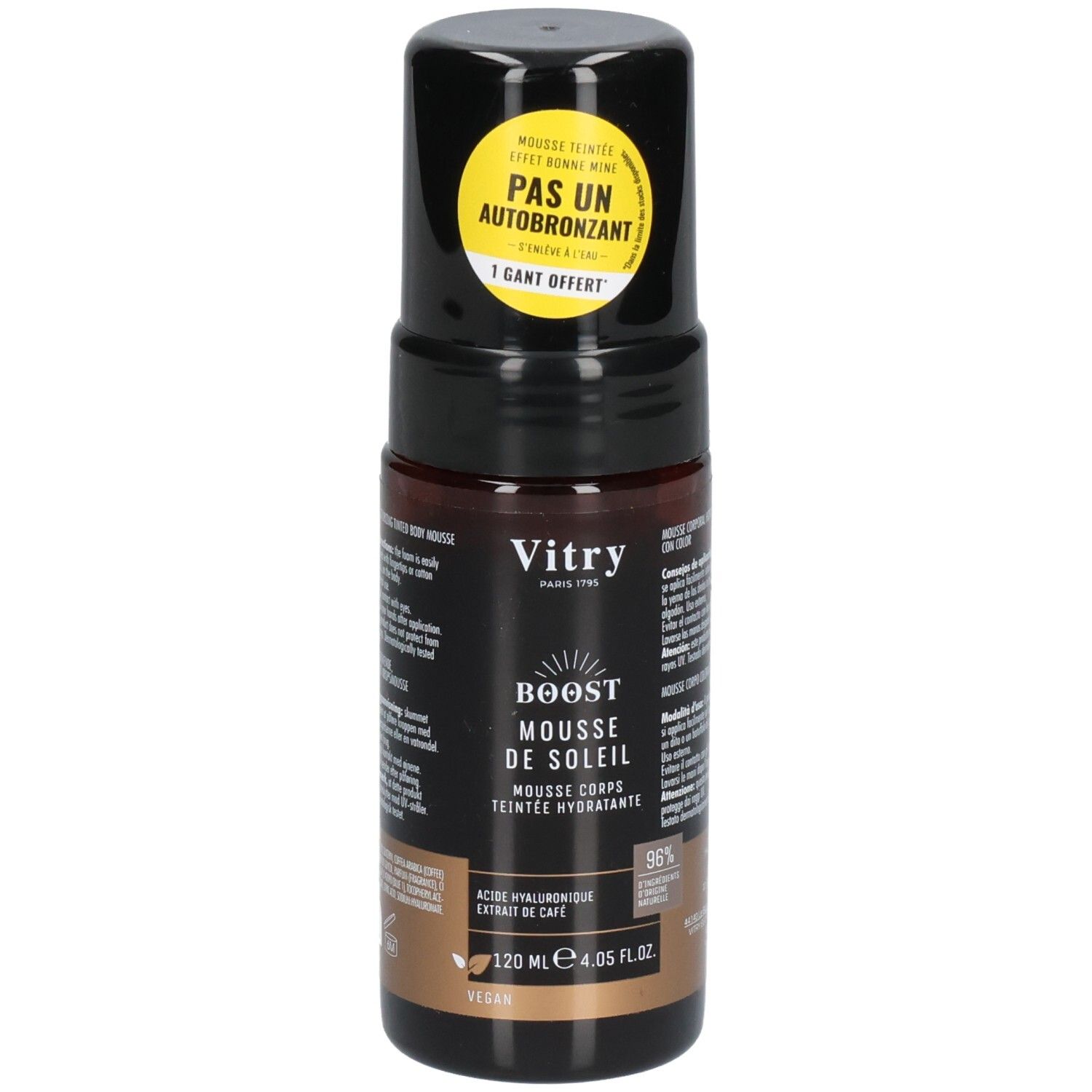 Vitry Boost Zonne-schuim 120 Make-up