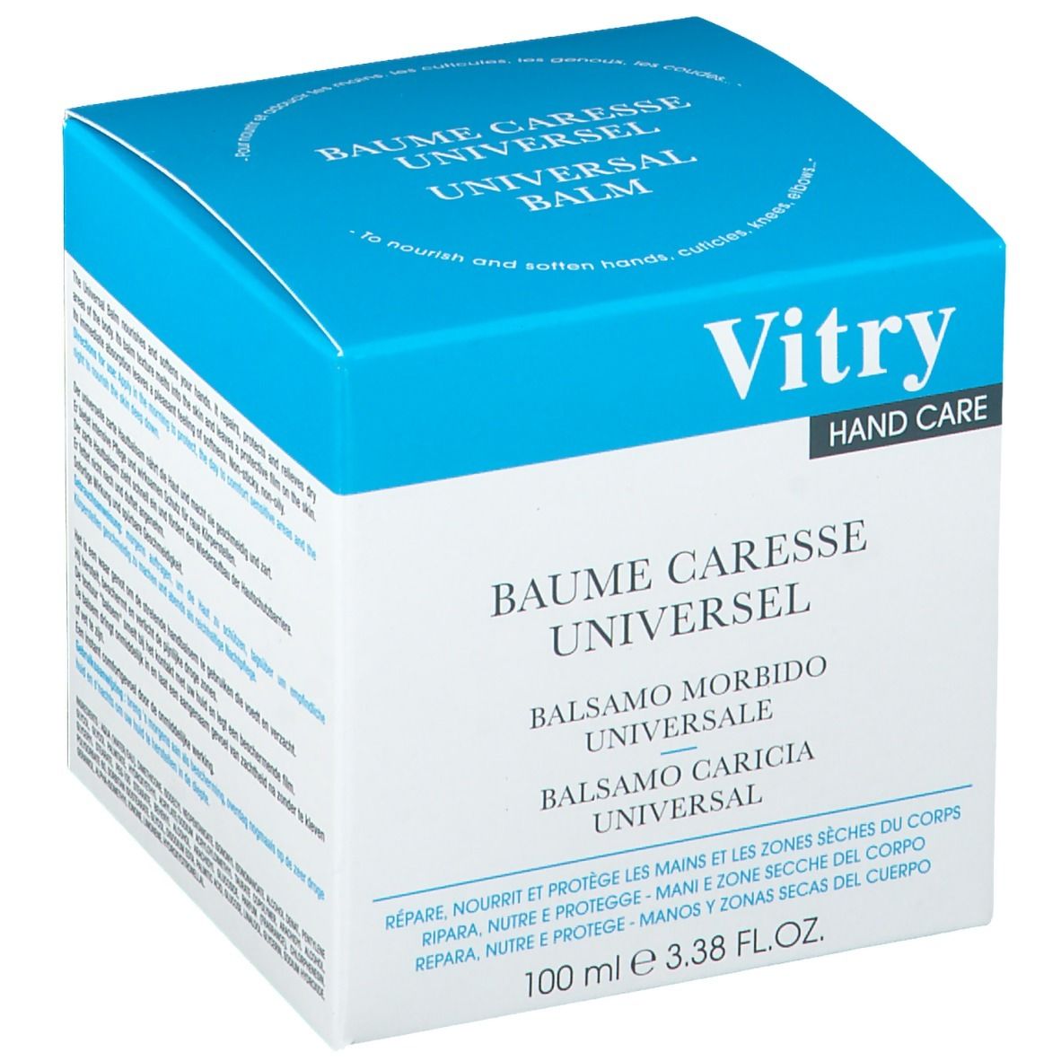 Vitry Fluweelzachte Hand- en lichaamscrème 100 Crème