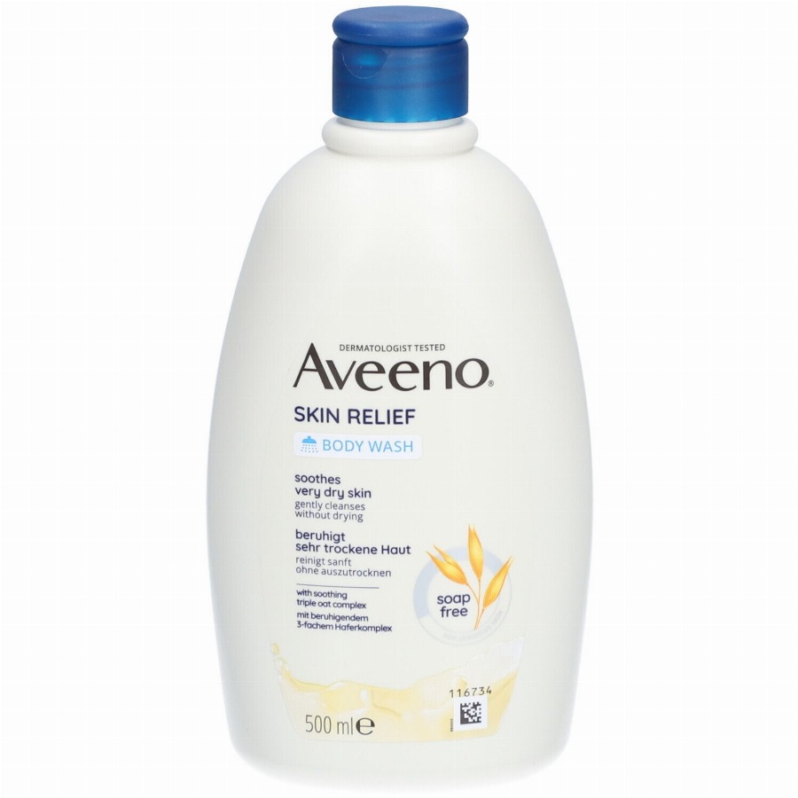 Aveeno® Skin Relief Hydraterende Douchegel | Zeer Droge en Gevoelige Huid 500