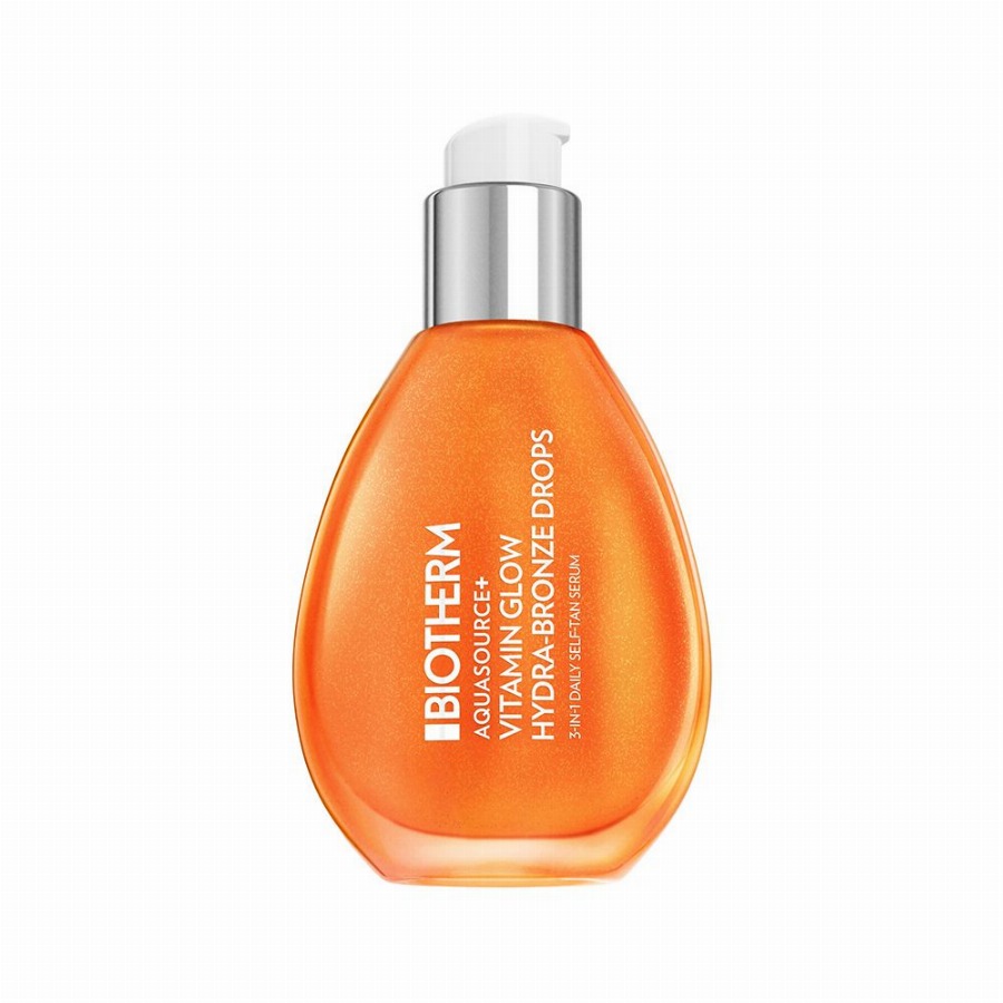 Biotherm Aquasource + Vitamin Glow Hydra-Bronze Drops Serum 50 Concentraat