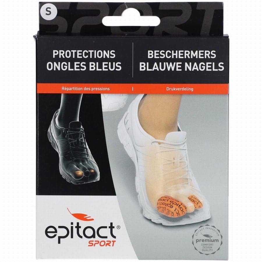 Epitact® Sport Beschermers Blauwe Nagel Small 2 Verband(en)