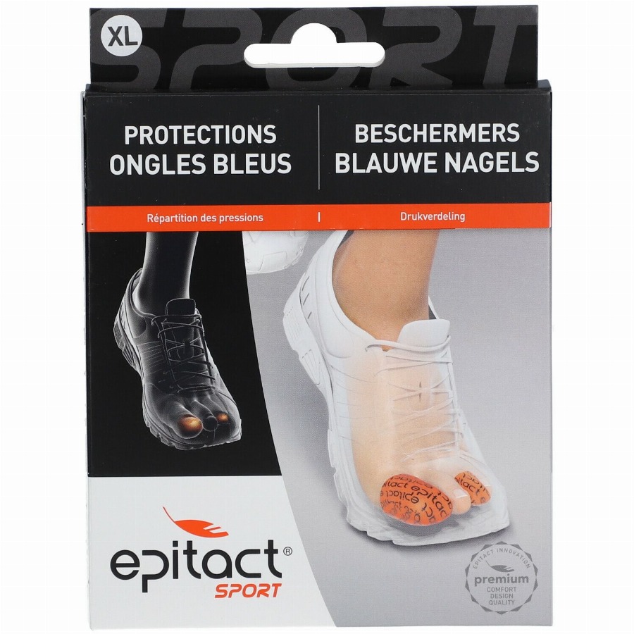 Epitact® Sport Beschermers Blauwe Nagel Extra Large 1 Verband(en)