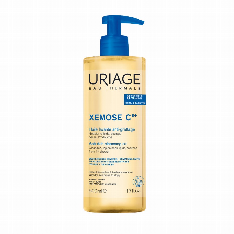 Uriage Xémose C8+ Cleansing Soothing Oil 500 Olie