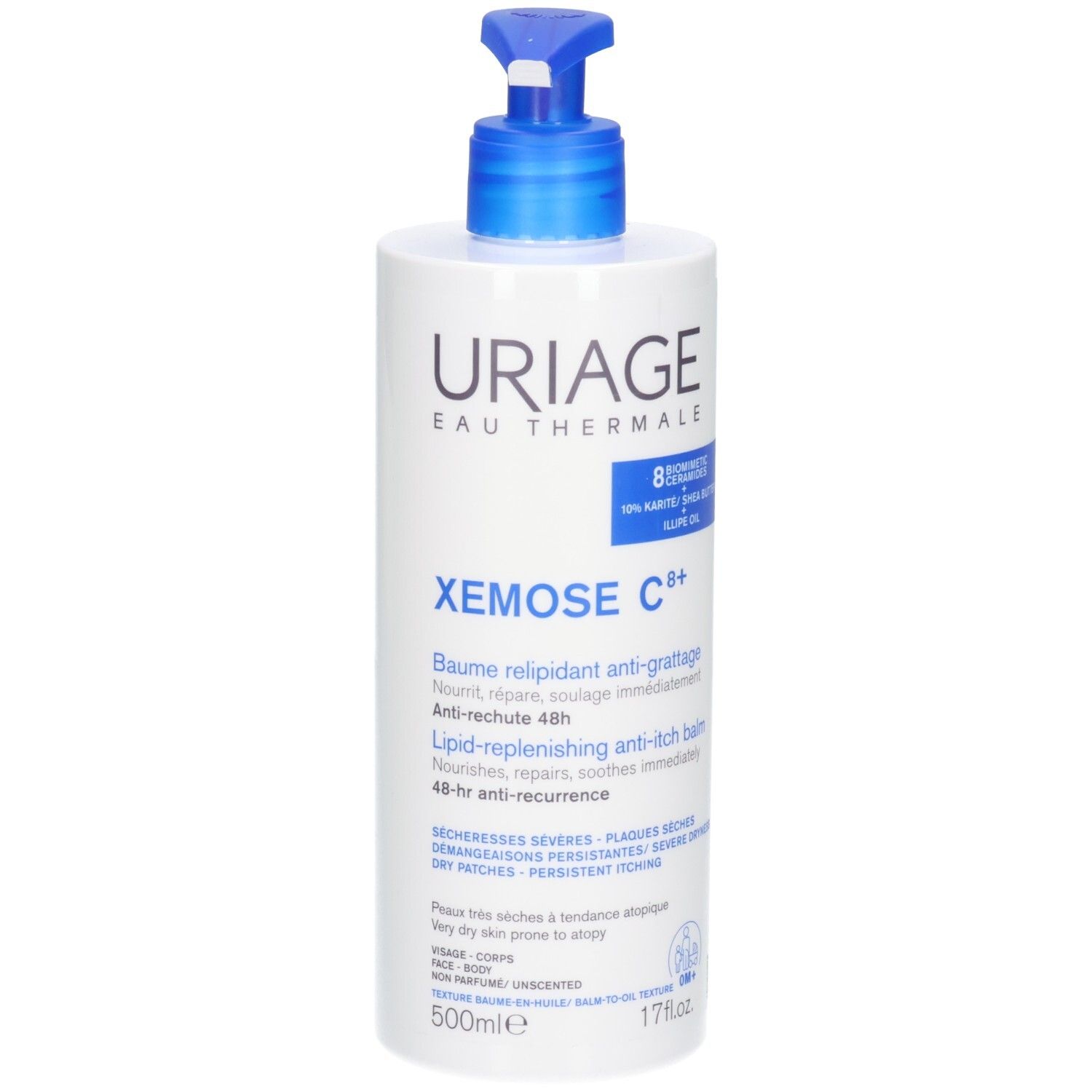Uriage Xémose C8+ Anti-Itch Soothing Oil Balm 500 Balsem