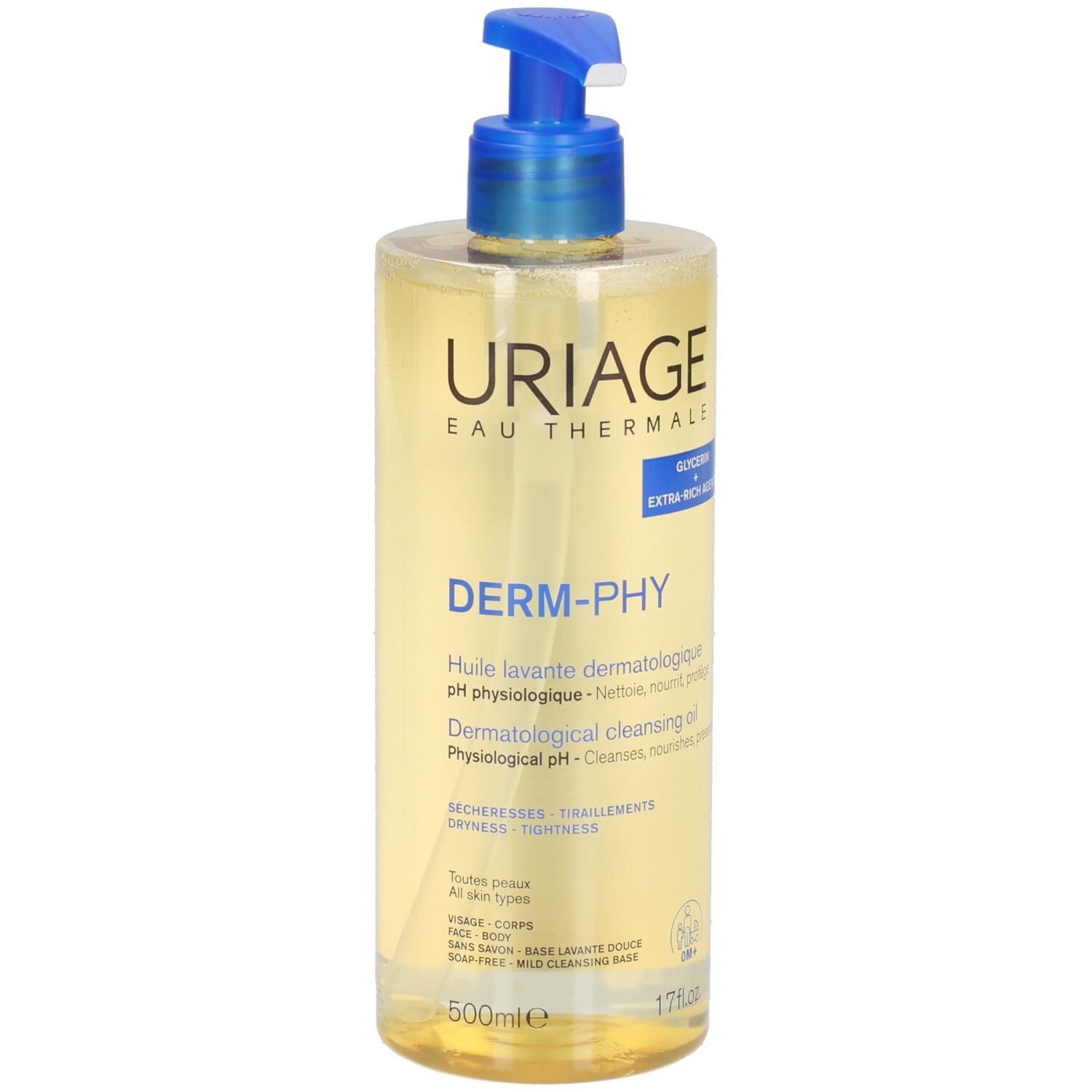 Uriage Reinigingsolie (Derm-phy) 500 Olie