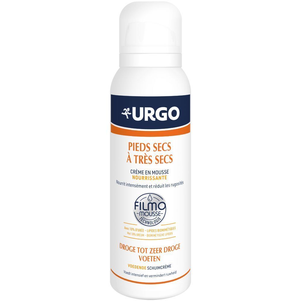 URGO Filmomousse® Voedende Schuimcrème Droge tot Zeer Voeten 125 Schuim