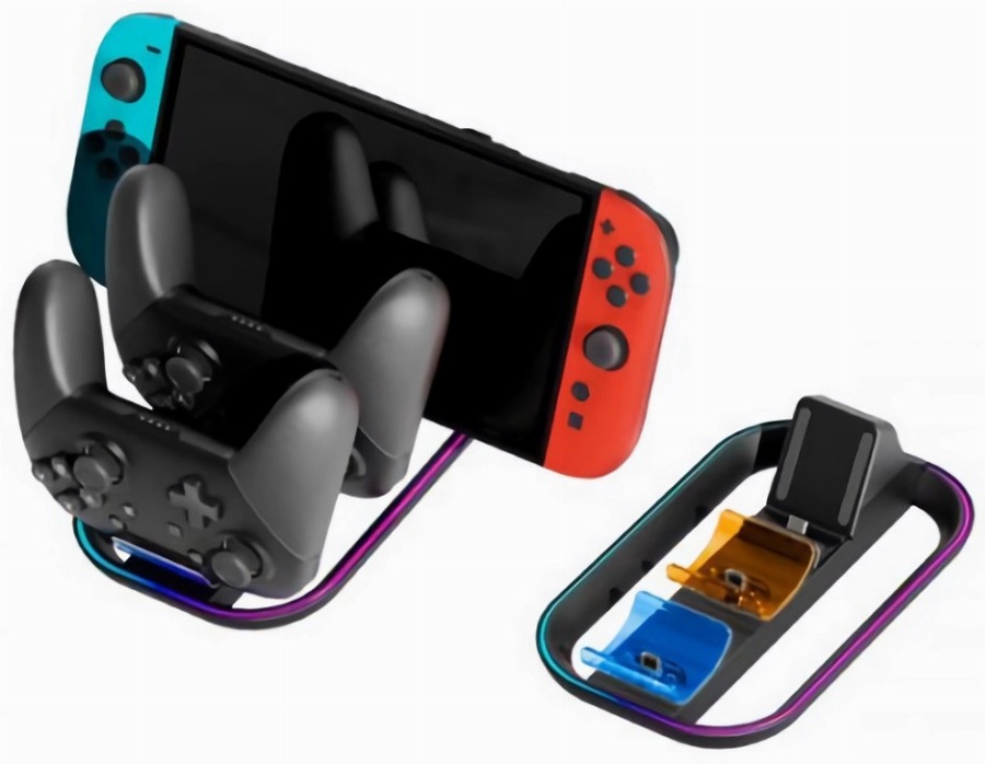 Nacon Switch 2 Charger for Pro Controller and Console