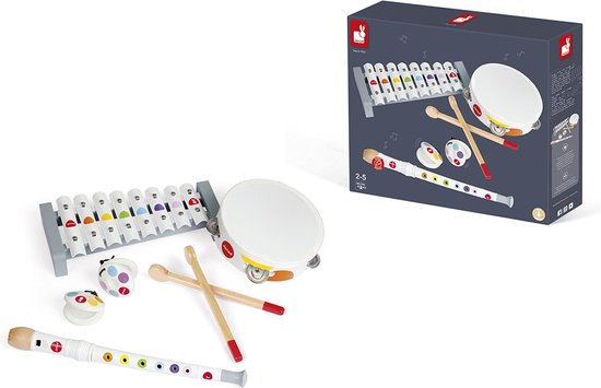 Janod Confetti Muziek Set