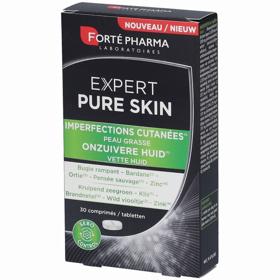 Forté Pharma Expert Pure Skin 30 Tabletten