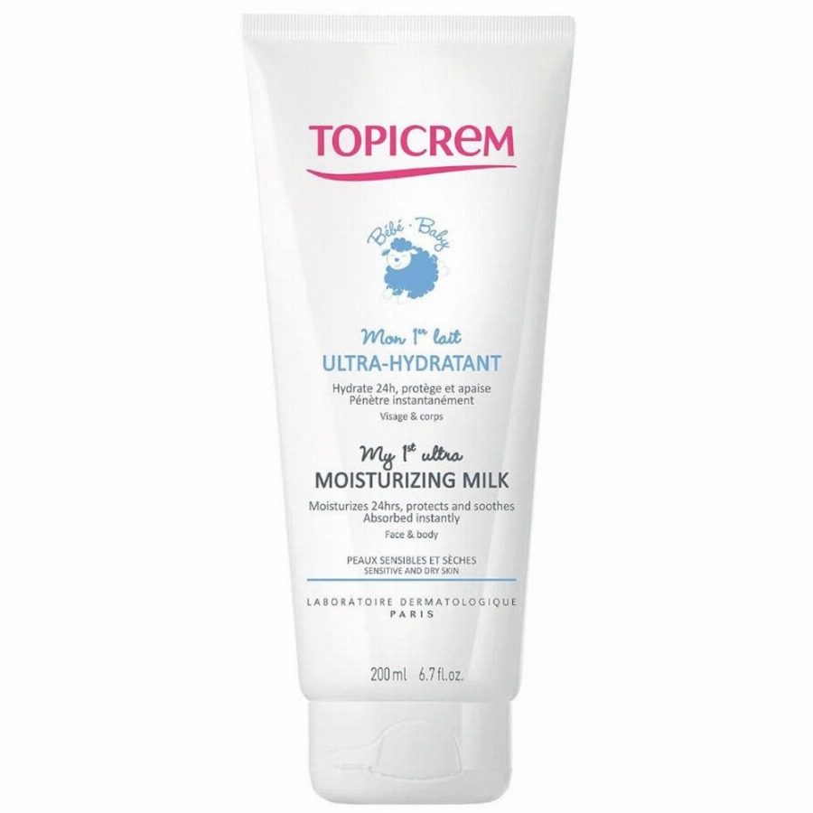 Topicrem Baby Ultra Hydraterende Lichaamsmelk 200 Melk