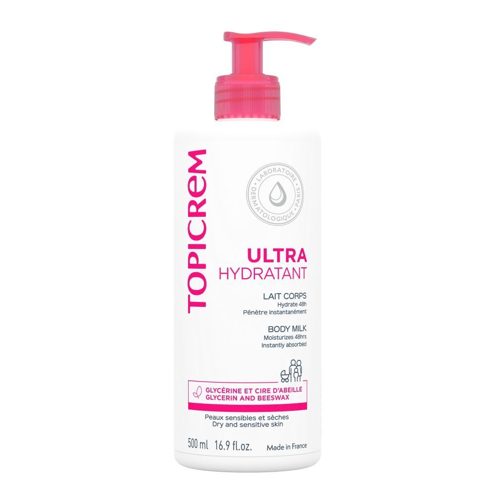 Topicrem Ultra Hydraterende Bodymilk 500 Lichaamsverzorging