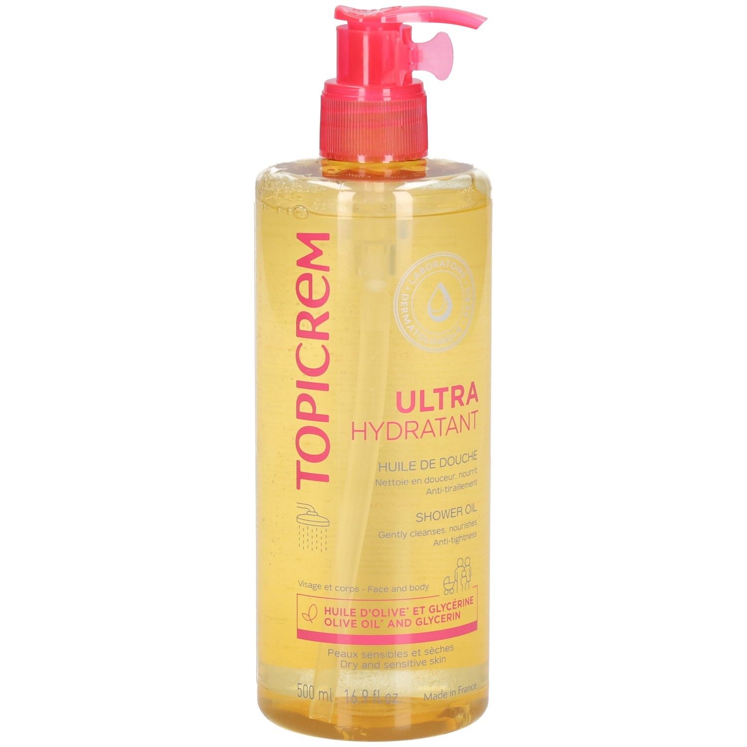Topicrem Ultra Hydratant Shower Oil 500 Douchegel