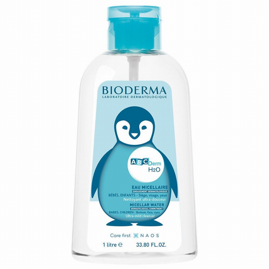 Bioderma ABCDerm H2O Micellaire Oplossing met Doseerpomp 1 Vloeibare zeep