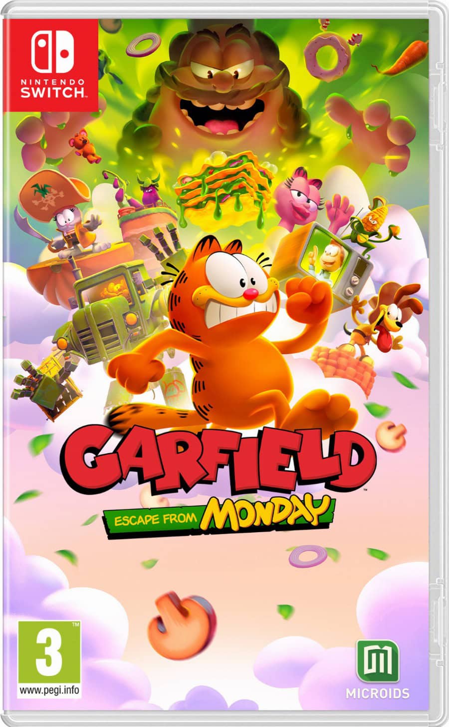 Garfield Escape from Monday