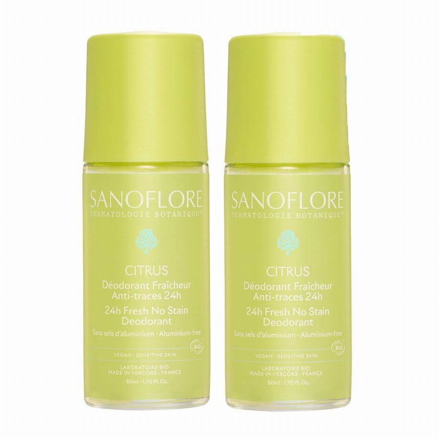 SANOFLORE Citrus 24h Roll-On Deodorant 100 Roller