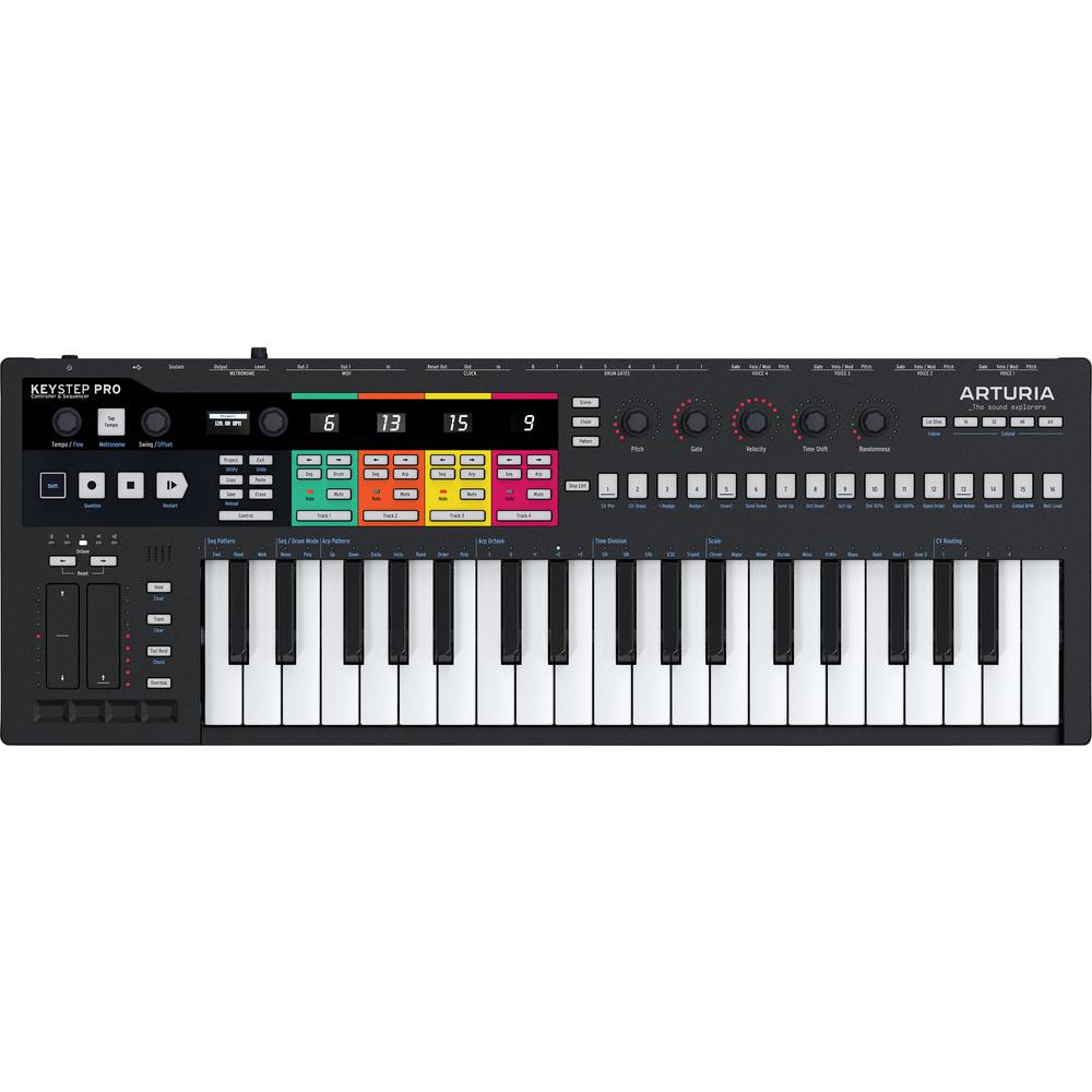Arturia KeyStep Pro Keyboard Zwart Minitoetsen