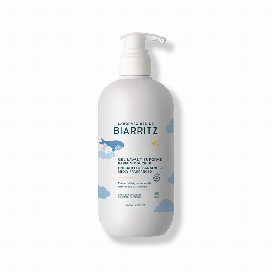 Laboratoires de Biarritz Bébé Gel Lavant Surgras Parfum Douceur 500 Douchegel
