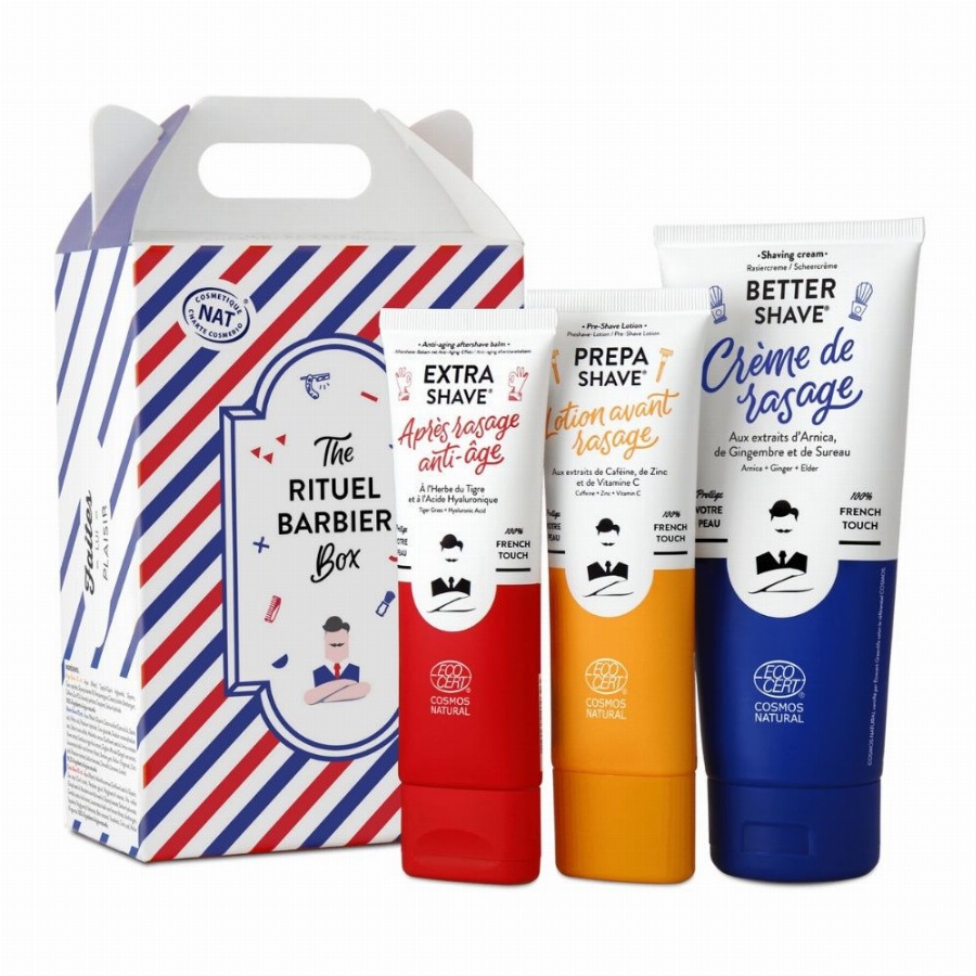 Monsieur BARBIER - Scheerset voor heren THE RITUEL BOX 1 Scheerschuim