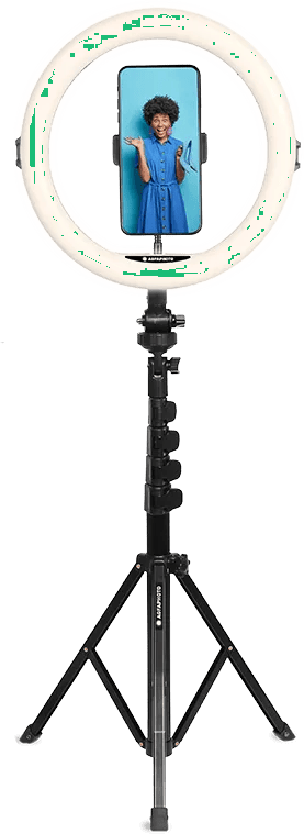 AgfaPhoto 11 Inch Ringlamp met 155cm Tripod en Remote