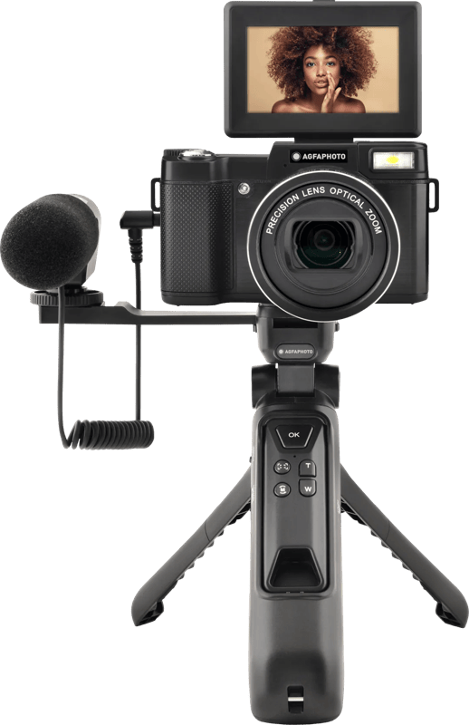 AGFA KIT VLOGGING REALISHOT VLG-4K OPTIQUE BLACK ACCESSORIES