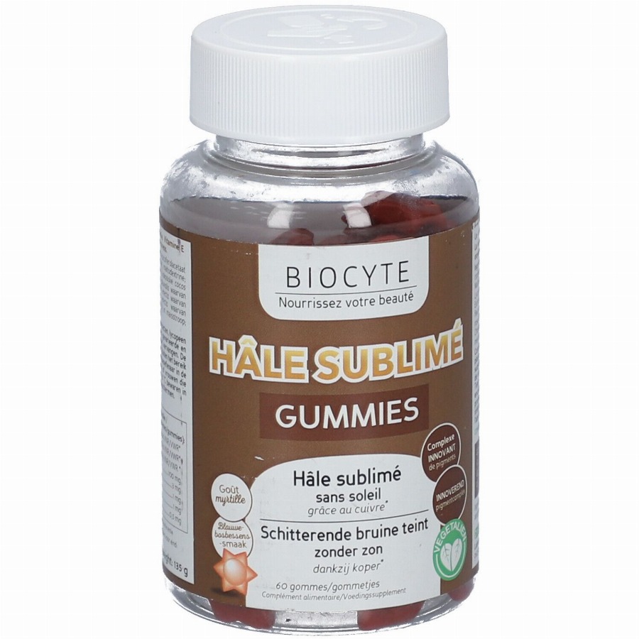 Biocyte Schitterende Bruine Teint zonder Zon 60 Capsules (ouwels)