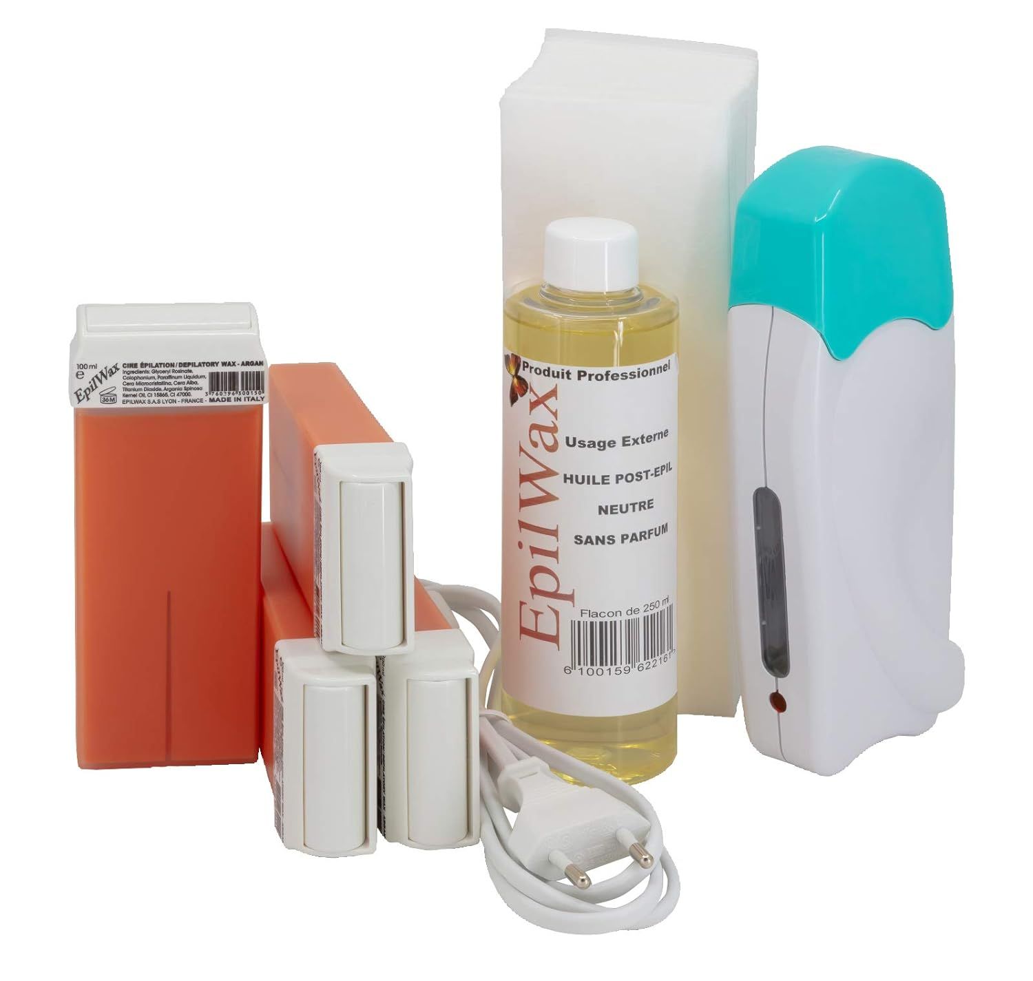EpilWax Waxverwarmer Waxingset Argan 1