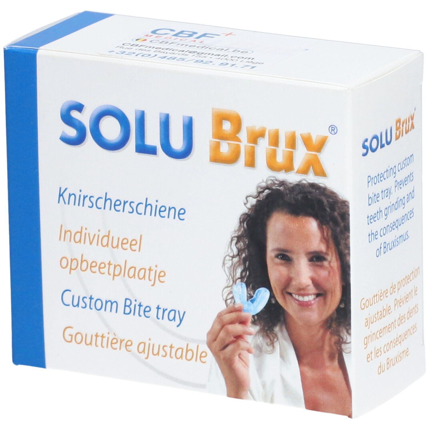 Solu Brux Opbeetplaatje Aanpasbaar Transparant 1 Overige