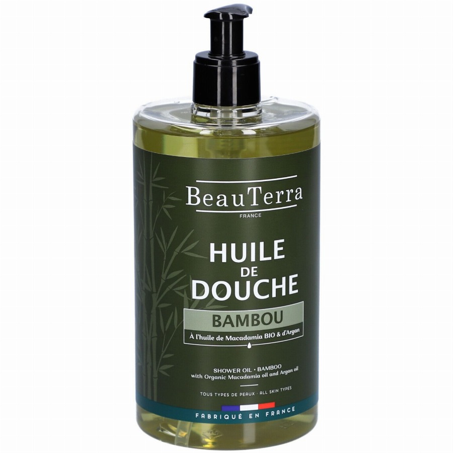 BeauTerra Doucheolie – Bamboe 750 Olie