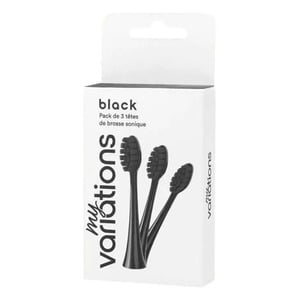 MyVariations Pack 3 Opzetborstels - Onyx-Black Tandenborstel