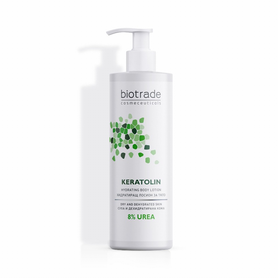 Biotrade Keratolin Hydro 8% ureum bodylotion voor kinderen en volwassenen 400 Lotion