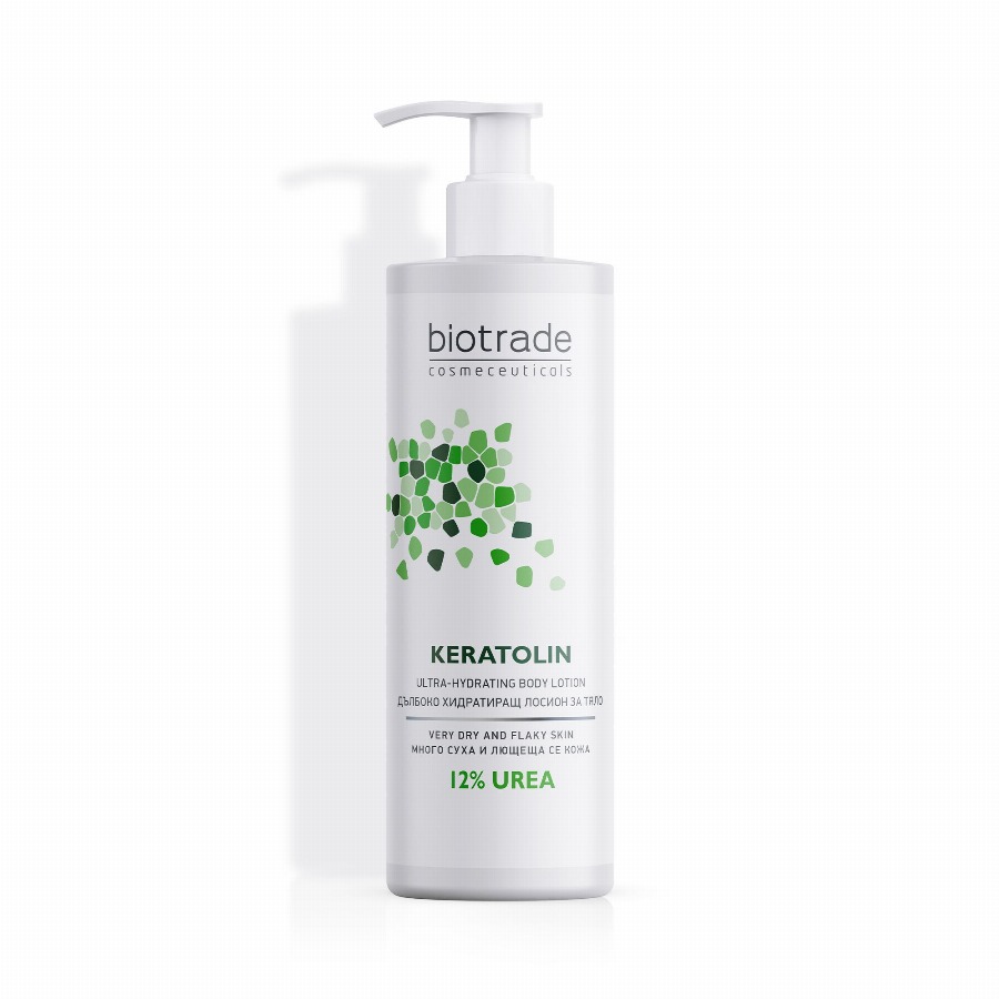 Biotrade Keratolin Hydro 12% ureum bodylotion voor kinderen en volwassenen 400 Lotion