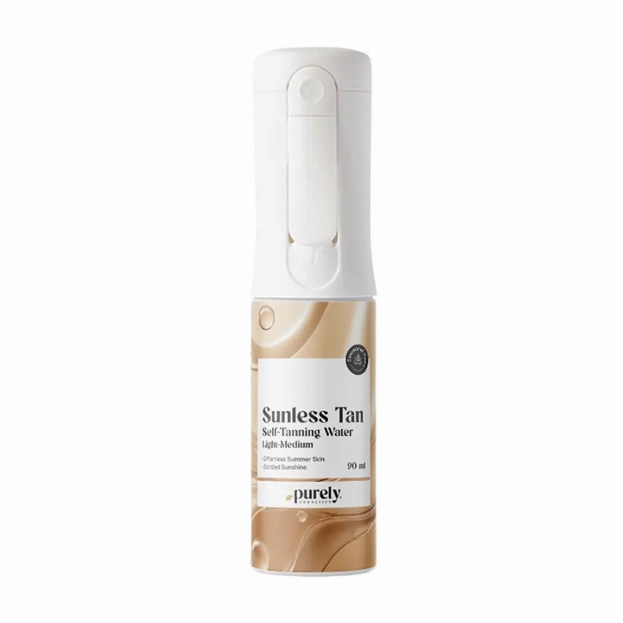 Purely Cosmetics Sunless Tan – Zelfbruiningsspray voor het lichaam Light–Medium 90 Spray