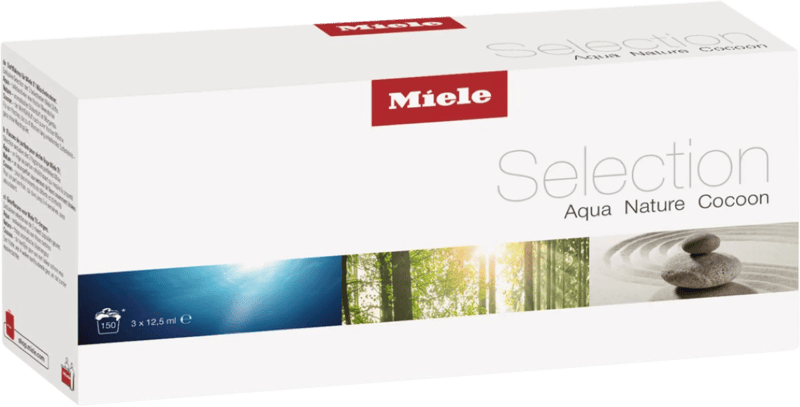 Miele Selection set Aqua, Nature, Cocoon geurflacons