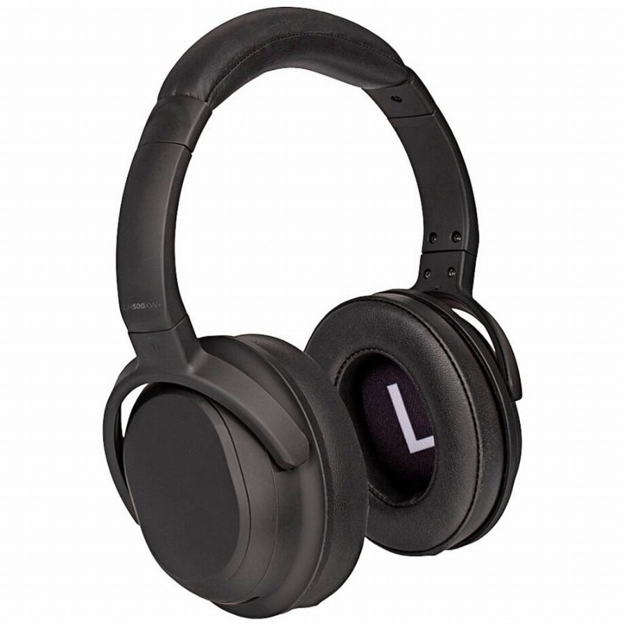 LINDY LH500XW+ Over Ear koptelefoon Draadloos Stereo Zwart Noise Cancelling HiFi