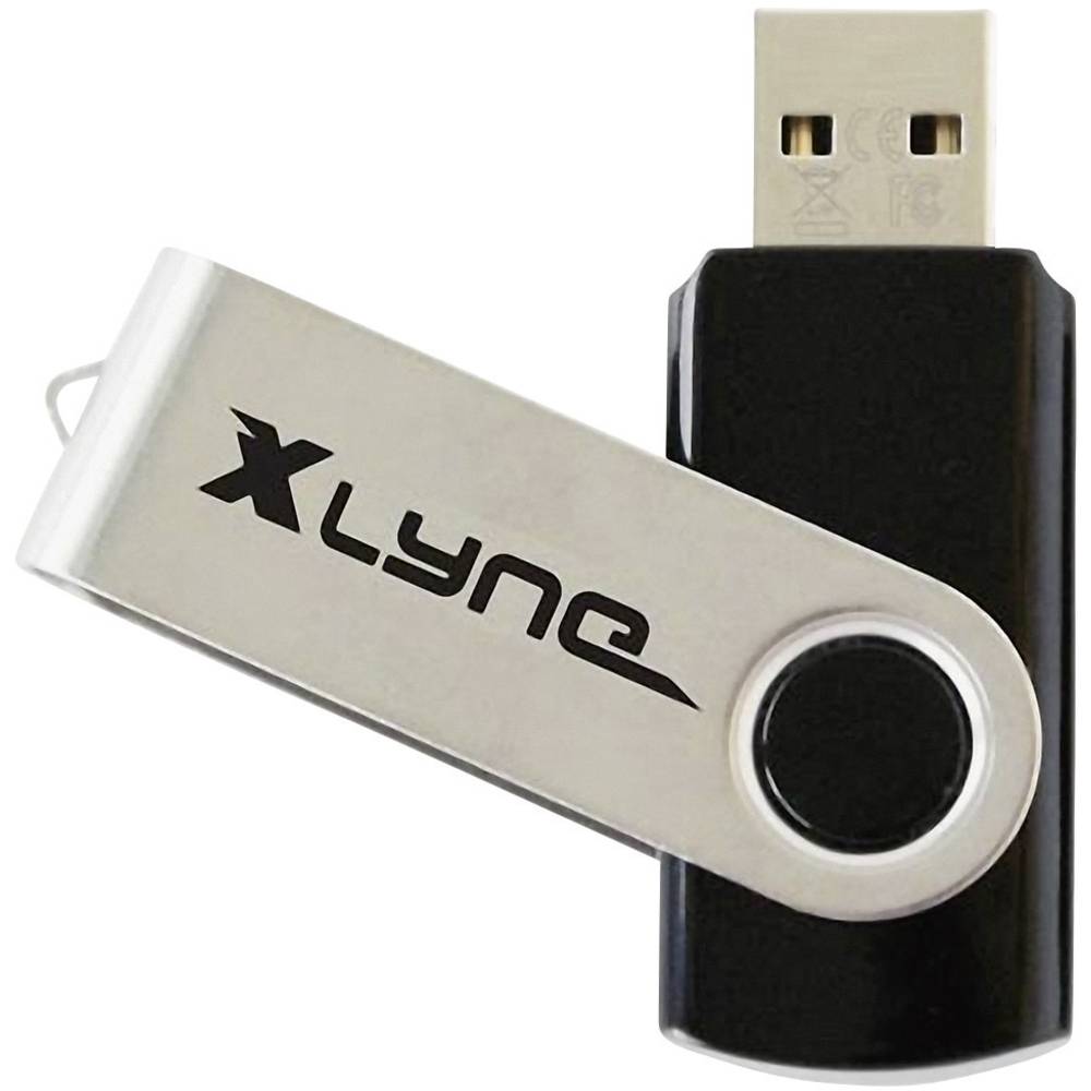Xlyne Swing USB-stick 4 GB Zwart 177559 USB-A 2.0