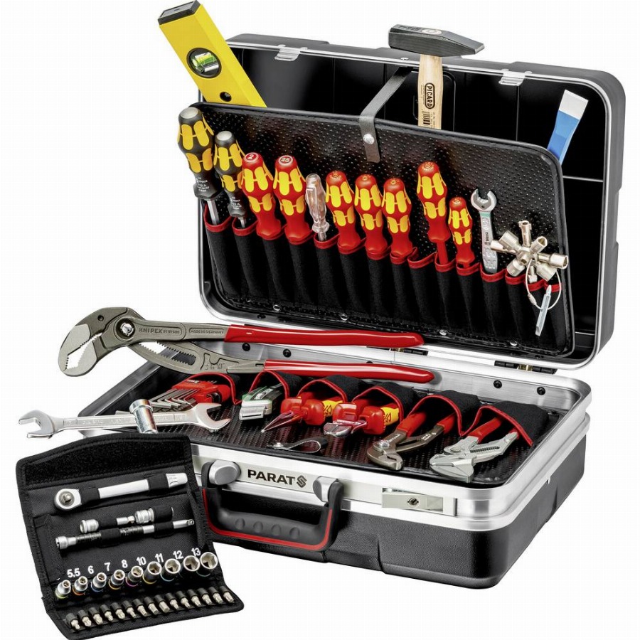 Knipex Gereedschapskoffer (gevuld) Handwerker, Sanitair (b x h x d) 430 x 280 x 515 mm