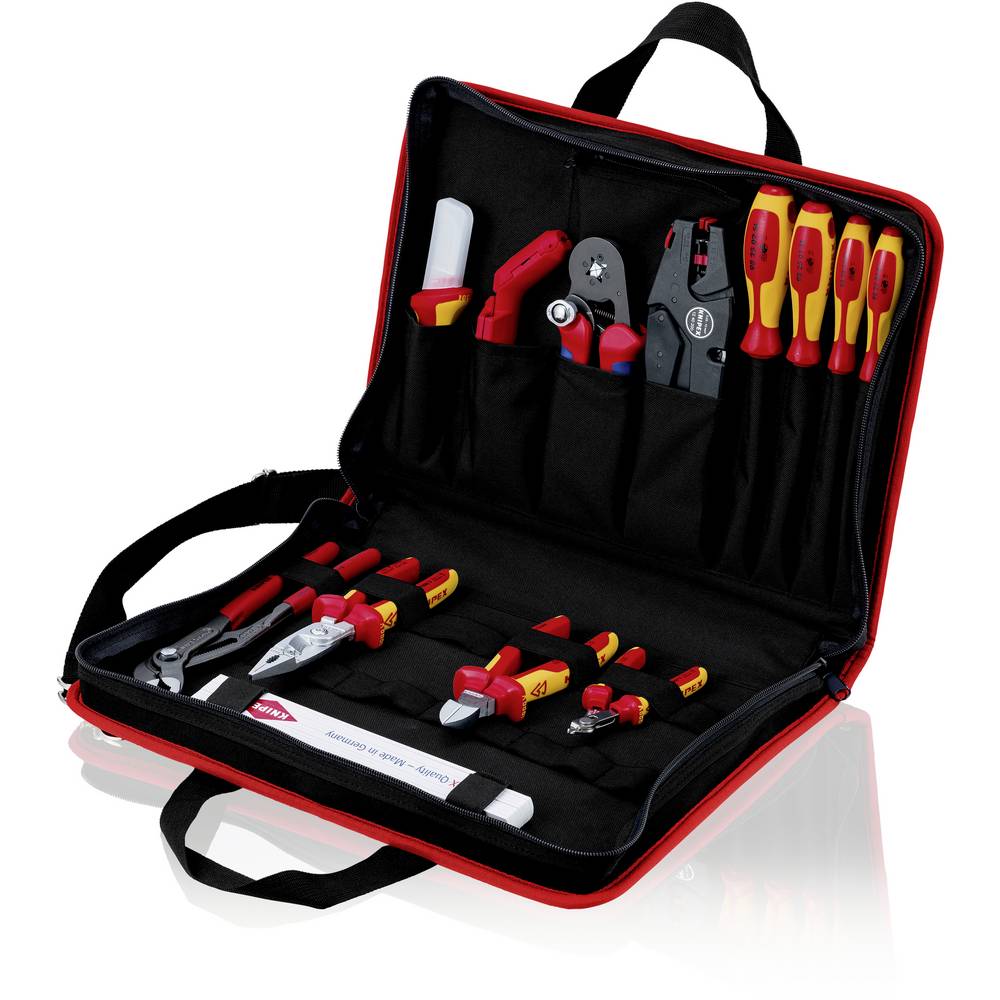 Knipex Gereedschapstas (gevuld) 14-delig Electricien (l x b x h) 410 x 296 x 61 mm