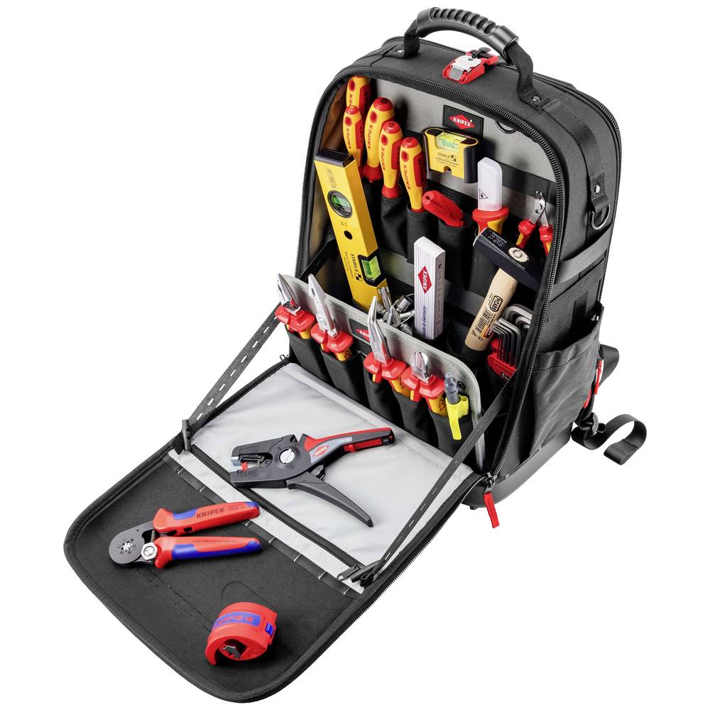 Knipex Modular X18 Elektro Gereedschapsrugzak (gevuld) Electricien (b x h x d) 340 x 530 x 210 mm