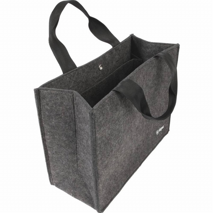 Sigel Laptoptas Desk Sharing Bag Basic M Synthetisch vilt Donkergrijs (b x h x d) 36 x 28 x 15 cm Geschikt voor max. (laptop): 39,1 cm (15,4)