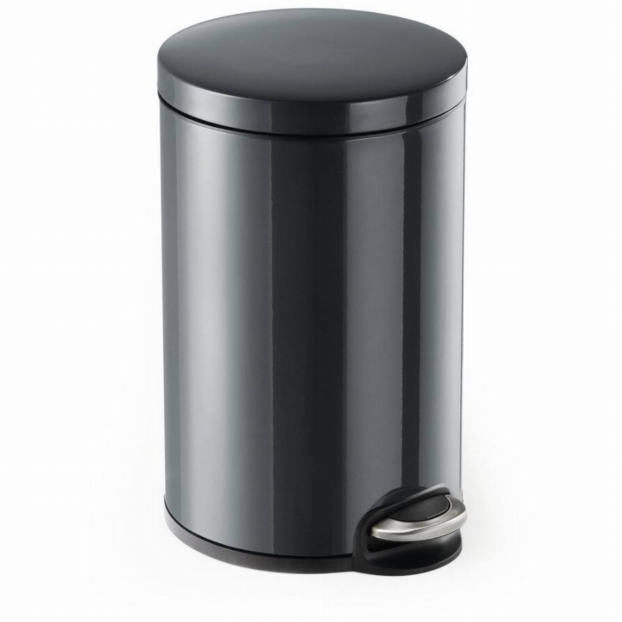 Durable DURABLE - Mülleimer 12.0 l anthrazit 341158 Afvalemmer 12 l (Ø x h) 25 cm x 40 cm Metaal, Kunststof Antraciet-grijs 1 stuk(s)