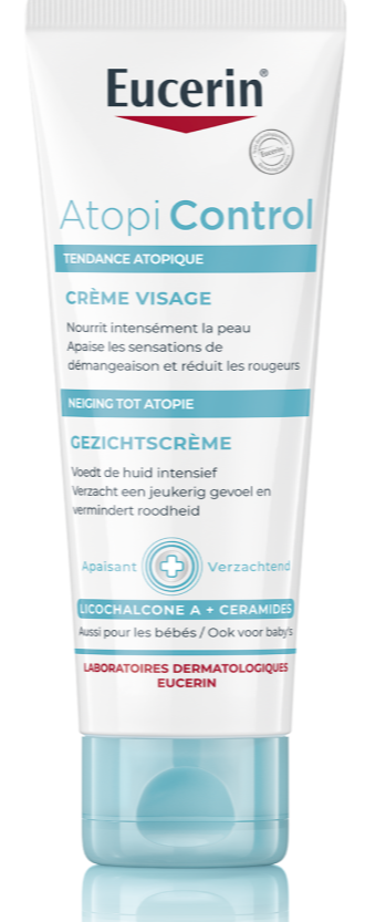 Eucerin AtopiControl Gezichtscrème Droge Huid met neiging tot Atopie 50 Crème