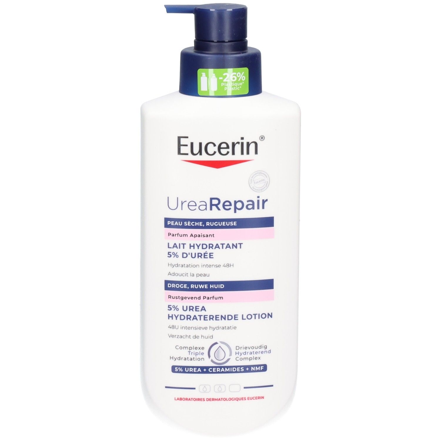 Eucerin UreaRepair 5% Urea Hydraterende Lotion Rustgevend parfum 400 Melk