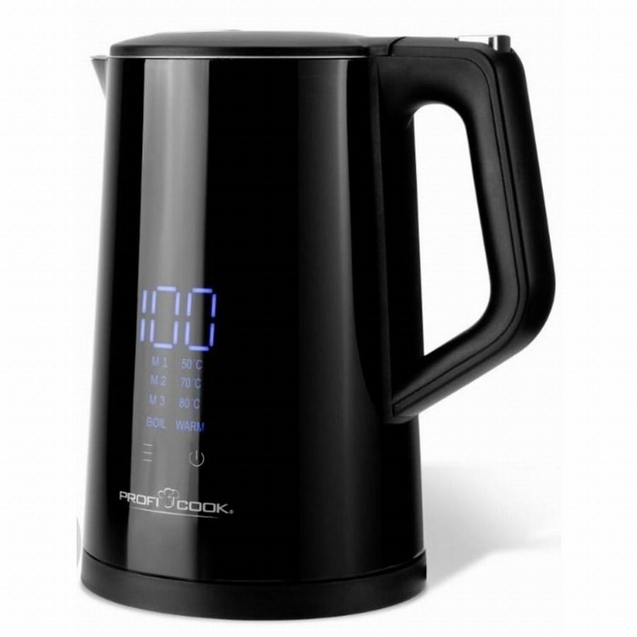 Profi Cook PC-WKS 1243 Waterkoker Aantal/Volume: 1.7 l Zwart